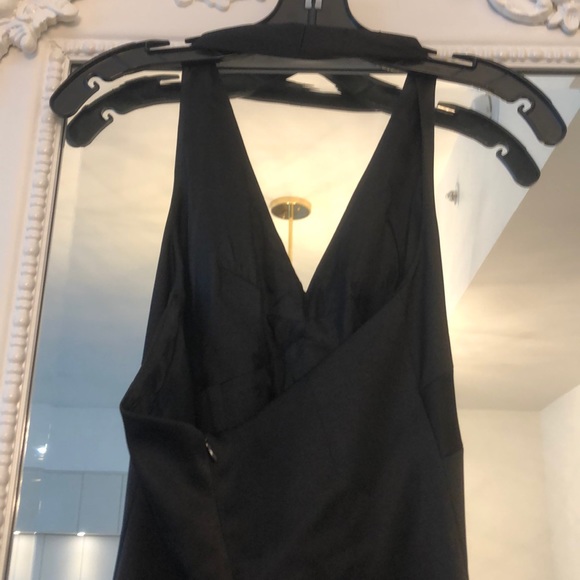 Laundry Black Halter Cocktail Dress size 2 - Picture 3 of 5